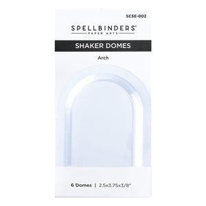 Arch Shaker Dome - 6 Pack