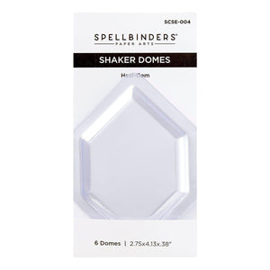 Hexi-Gem Shaker Dome - 6 Pack