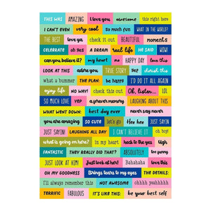 Just Sayin' Sticker Pack from the Just Sayin' Collection by Kelly Bangs