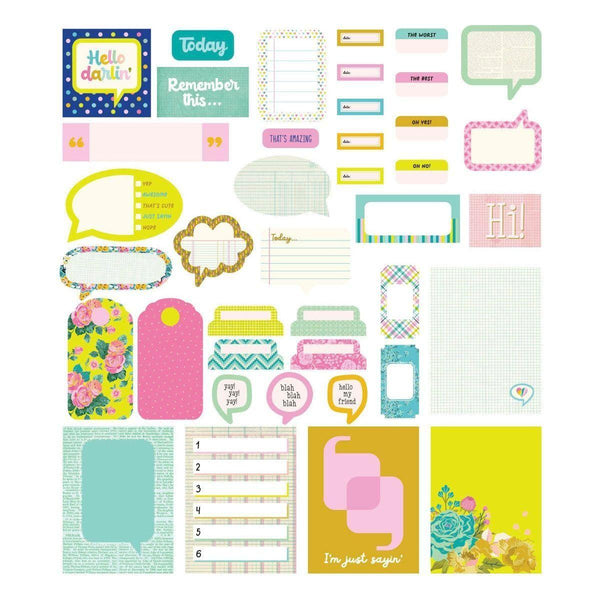 Just Sayin' Writable Die Cuts by Kelly Bangs