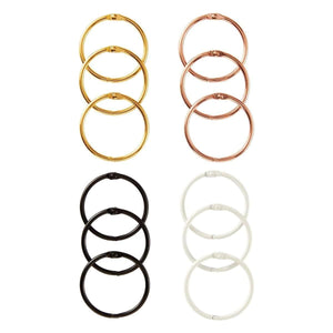 1.5" Book Rings - 12 pack