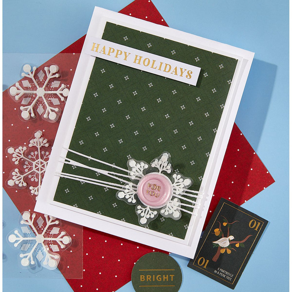 Merry Moments Dimensional Snowflakes