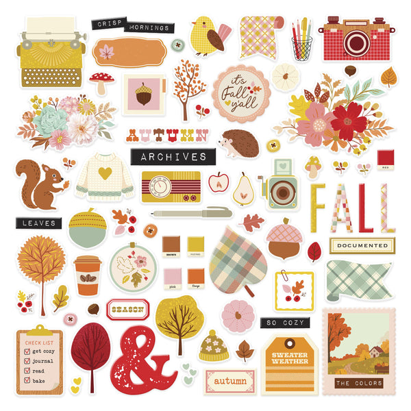 Autumn Archives Embellishment Bundle from the Autumn Archives Collection by Kelly Bangs