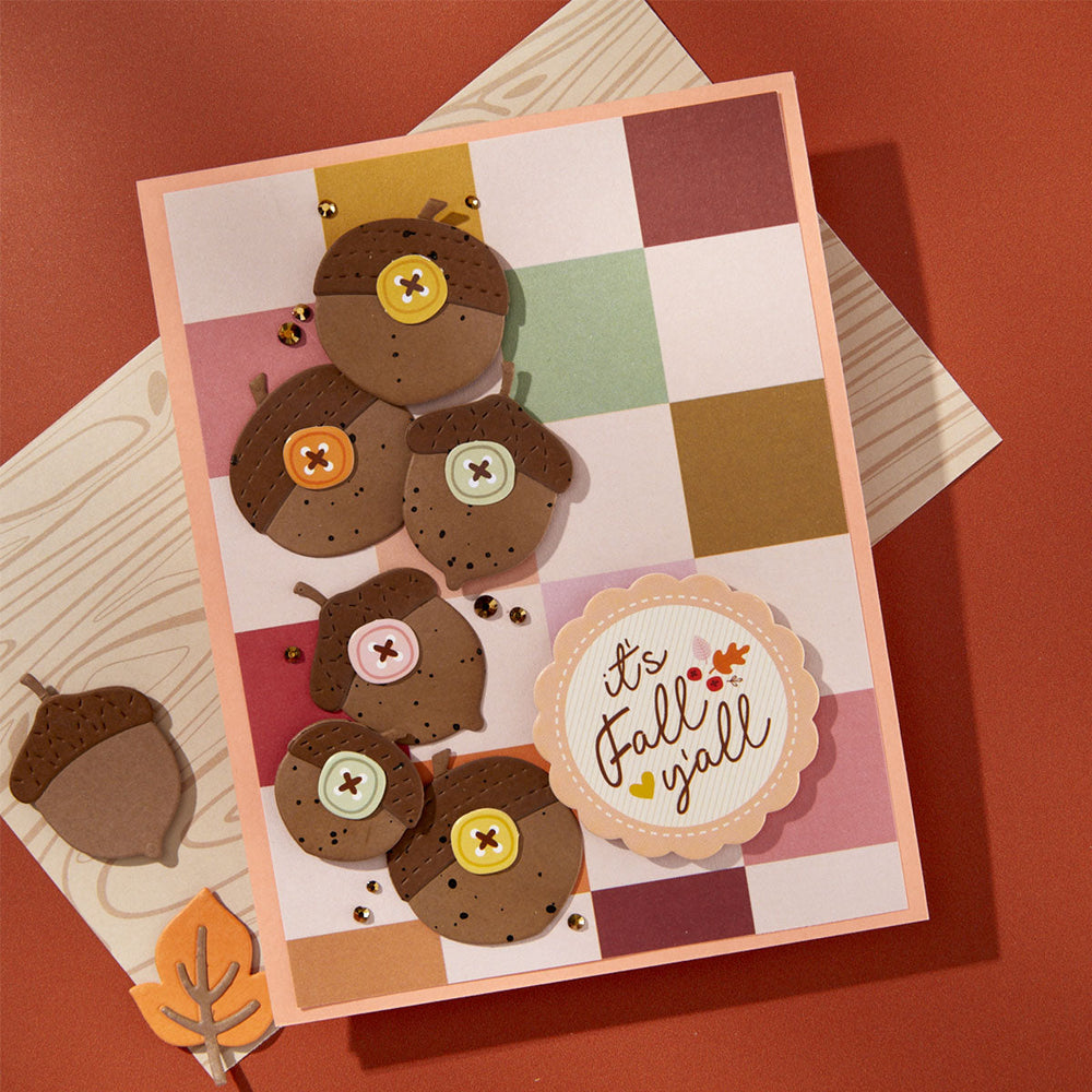 Autumn Archives 12x12" Printed Paper by Kelly Bangs