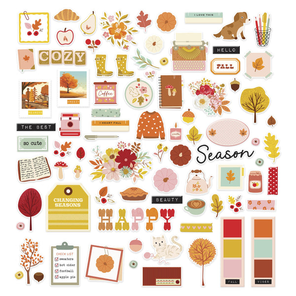 Autumn Archives Embellishment Bundle from the Autumn Archives Collection by Kelly Bangs