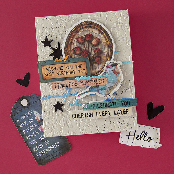 Beautifully Imperfect Die Cut Sentiments - 110 pc