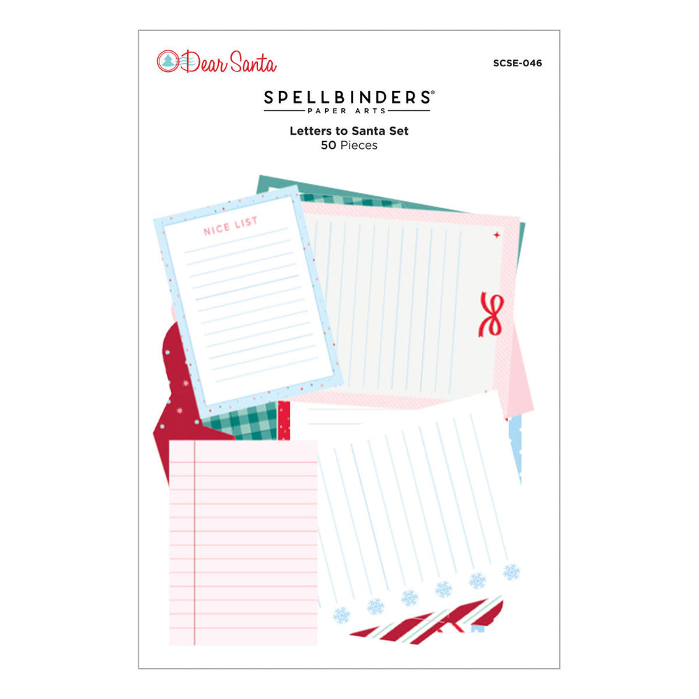 Dear Santa Letters to Santa Cardstock Embellishments