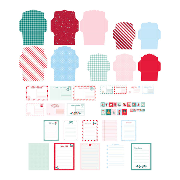 Dear Santa Letters to Santa Cardstock Embellishments