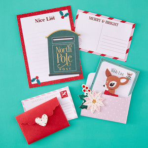 Dear Santa Die Cut Ephemera