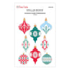 Dear Santa Ornaments Dimensional Stickers