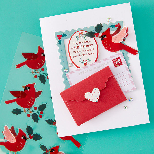 Dear Santa Chipboard Frames  & Corners