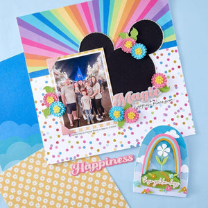 Magic Sentiments Press Plate & Die Set from the Storytelling by Spellbinders Scrapbooking Collection