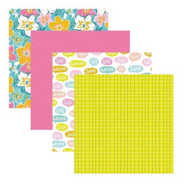 Just Sayin' 12"" x 12"" Printed Paper Pack from the Just Sayin' Collection by Kelly Bangs