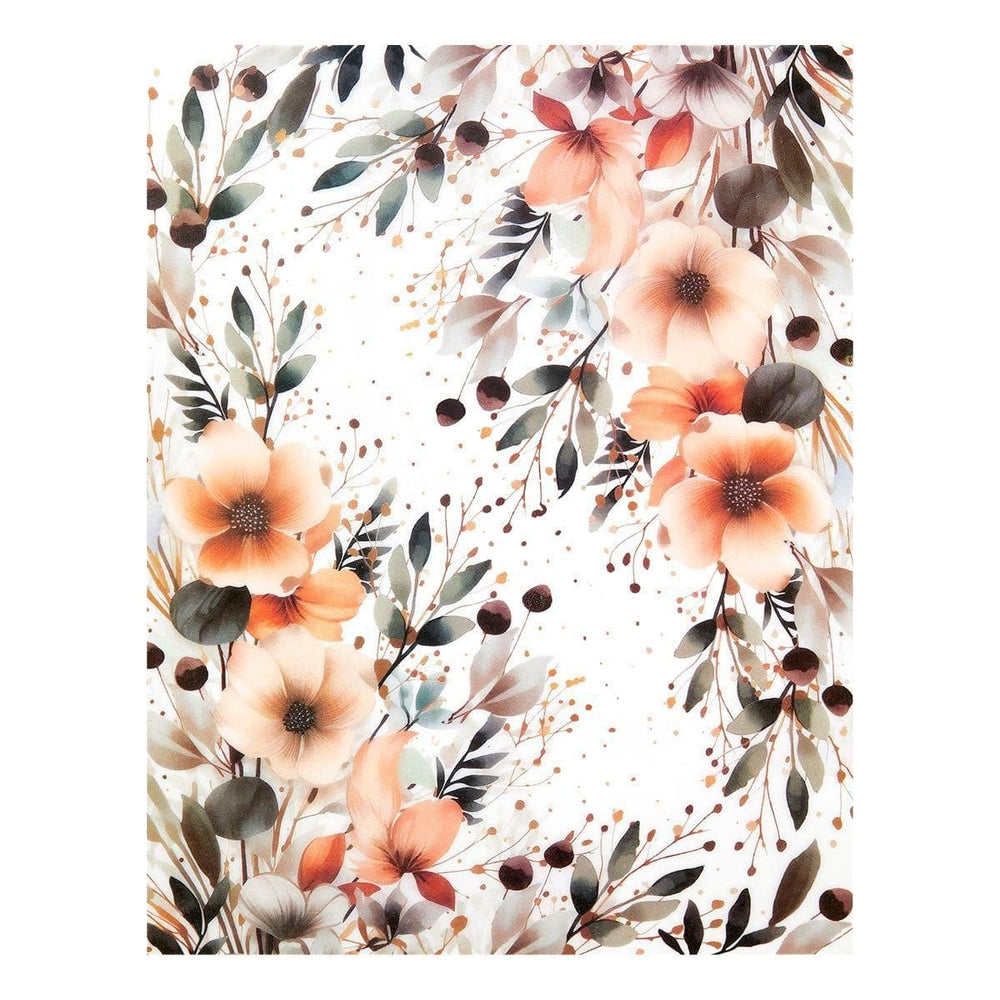 Rosie's Studio Golden Afternoon Printed Vellum & Foiled Acetate
