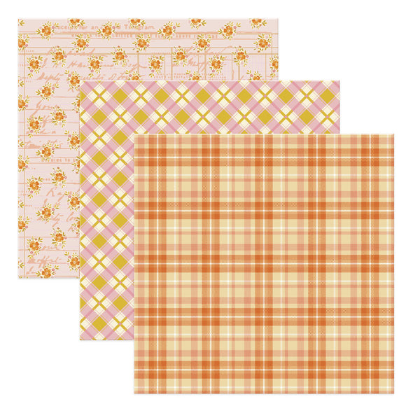 Autumn Archives 12x12" Printed Paper by Kelly Bangs