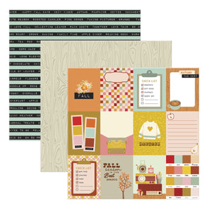 Autumn Archives 12x12" Printed Paper by Kelly Bangs
