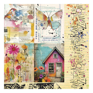 Beautifully Imperfect 6 x 6" Printed Paper