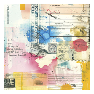 Beautifully Imperfect 6 x 6" Printed Paper