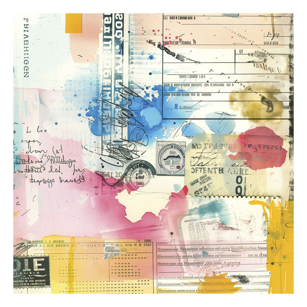 Beautifully Imperfect 6 x 6" Printed Paper