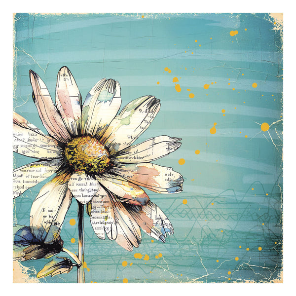Beautifully Imperfect 6 x 6" Printed Paper
