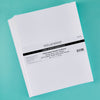 80 lb White Cardstock Sheets 8.5 x 11