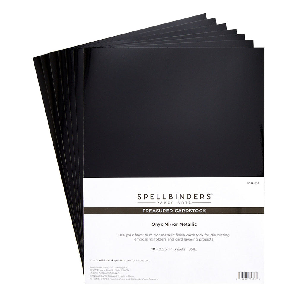 Onyx Mirror Metallic Treasured Cardstock