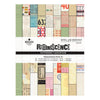 Reminiscence Book 10 Patterned Cardstock by Esther Glas