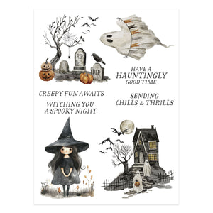 Stay Spooky Rub-On Sheets