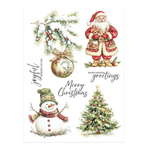 Joyful Wishes Rub-On Sheets