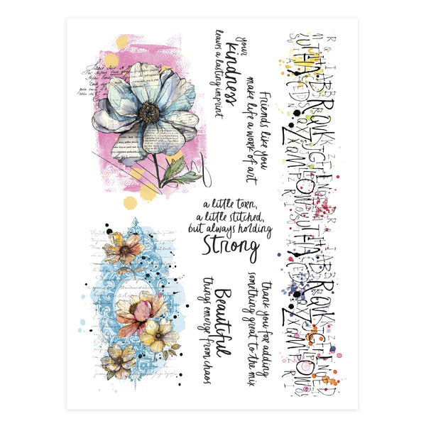 Beautifully Imperfect Rub-Ons