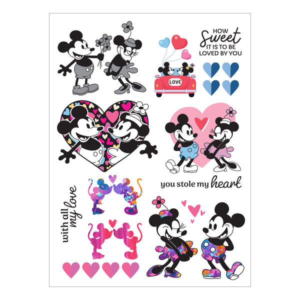 Classic Mouse Love Rub-Ons