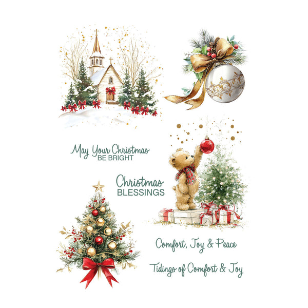 Joyful Season Rub-Ons