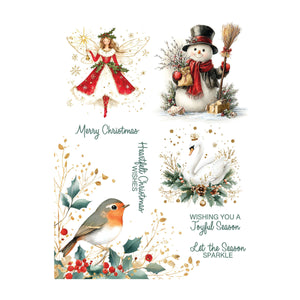 Joyful Season Rub-Ons