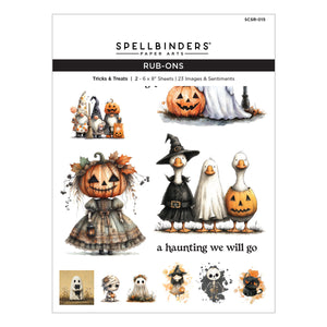 Tricks & Treats Rub-On Sheets