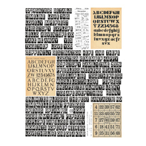 Noted Details Rub-ons by Esther Glas