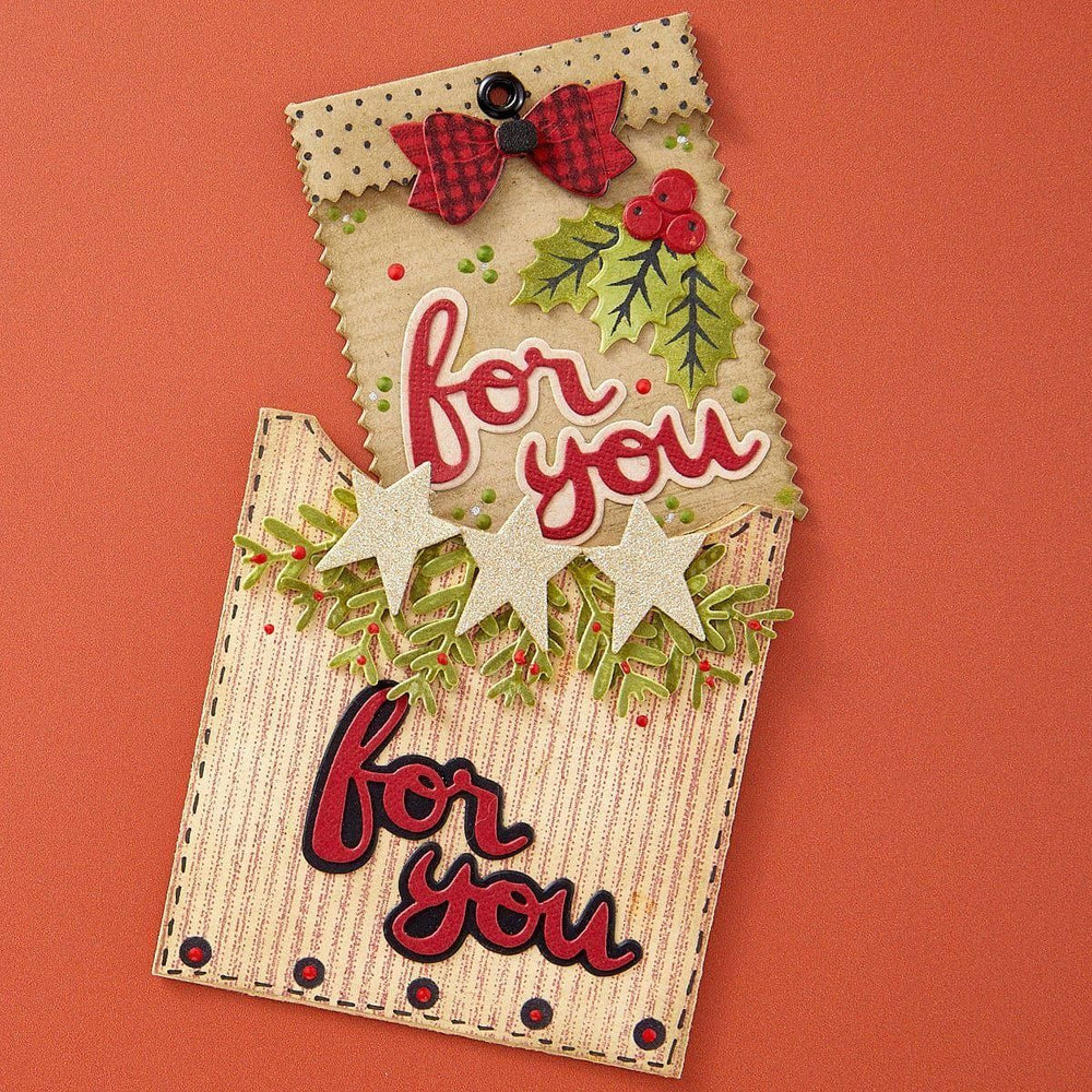 Christmas Add-Ons Stamp & Die Set by Wendy Vecchi