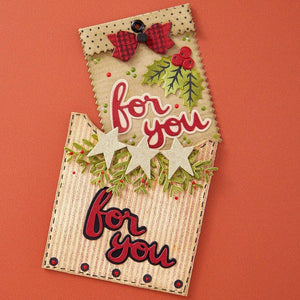 Christmas Add-Ons Stamp & Die Set by Wendy Vecchi