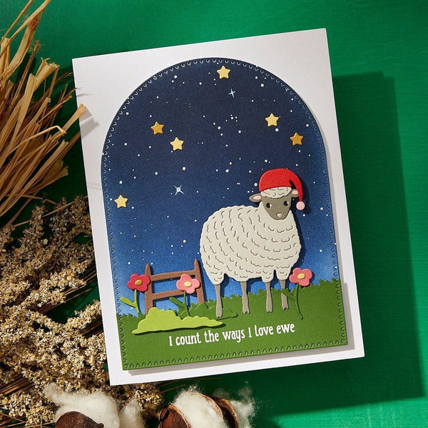 Counting Sheep Clear Stamp & Die Set