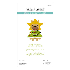 Deck the Paws Clear Stamp & Die Set