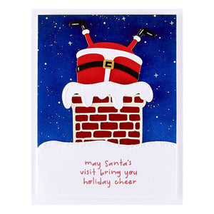 Chimney Caper Clear Stamp & Die Set