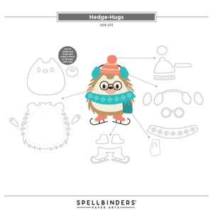 Hedge-Hugs Clear Stamp & Die Set