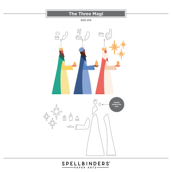 The Three Magi Stamp & Die Set