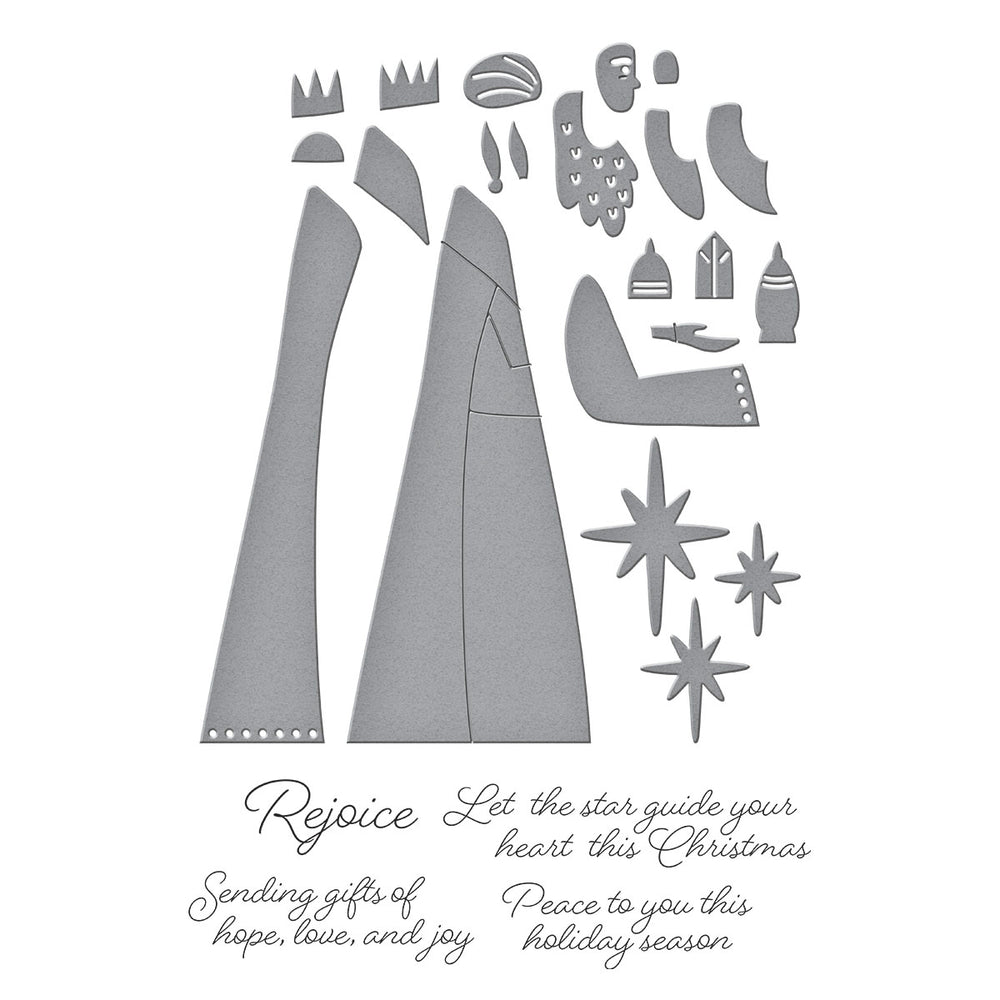 The Three Magi Stamp & Die Set