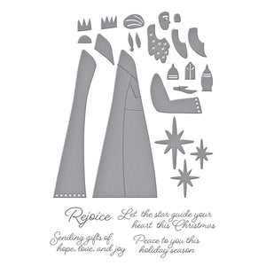 The Three Magi Stamp & Die Set