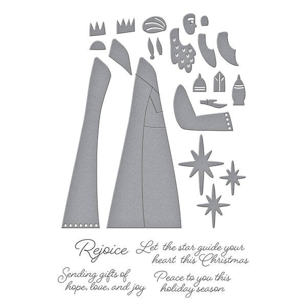 The Three Magi Stamp & Die Set
