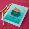 Dumpster Fire Clear Stamp & Die Set