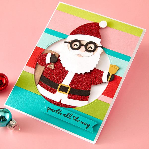 Spectacular Holiday Sentiments Stamp & Die Set
