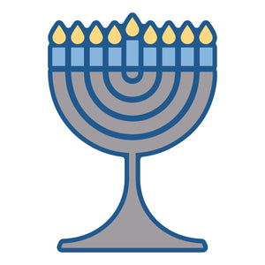 Menorah Lights Stamp & Die Set