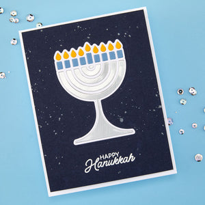 Menorah Lights Stamp & Die Set