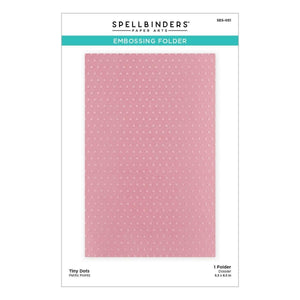 Tiny Dots Embossing Folder